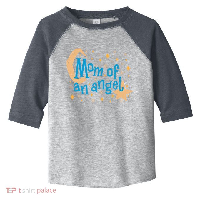 Mom Of An Angel Toddler Fine Jersey T-Shirt