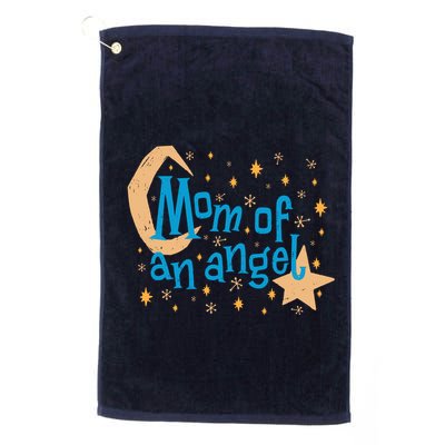 Mom Of An Angel Golf Towel
