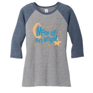 Mom Of An Angel Women's Tri-Blend 3/4-Sleeve Raglan Shirt