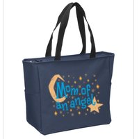 Mom Of An Angel Zip Tote Bag