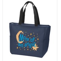 Mom Of An Angel Zip Tote Bag