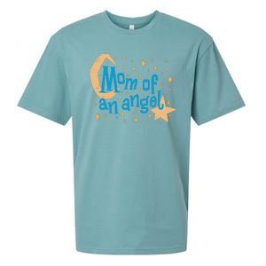 Mom Of An Angel Sueded Cloud Jersey T-Shirt