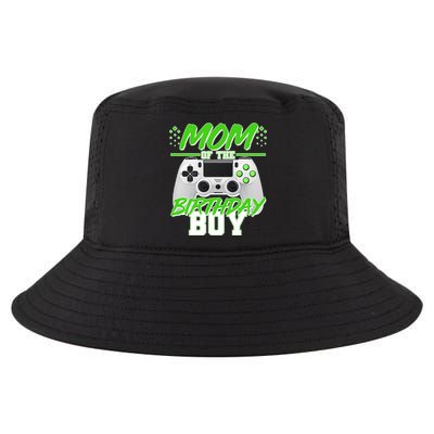 Mom Of Birthday Boy Video Gamer Cool Comfort Performance Bucket Hat