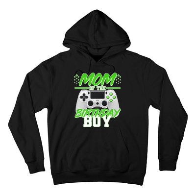 Mom Of Birthday Boy Video Gamer Hoodie