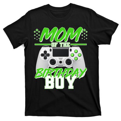 Mom Of Birthday Boy Video Gamer T-Shirt