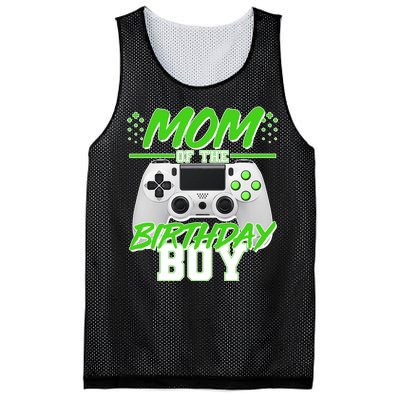 Mom Of Birthday Boy Video Gamer Mesh Reversible Basketball Jersey Tank