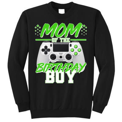 Mom Of Birthday Boy Video Gamer Tall Sweatshirt