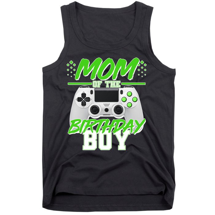 Mom Of Birthday Boy Video Gamer Tank Top