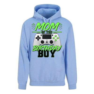 Mom Of Birthday Boy Video Gamer Unisex Surf Hoodie