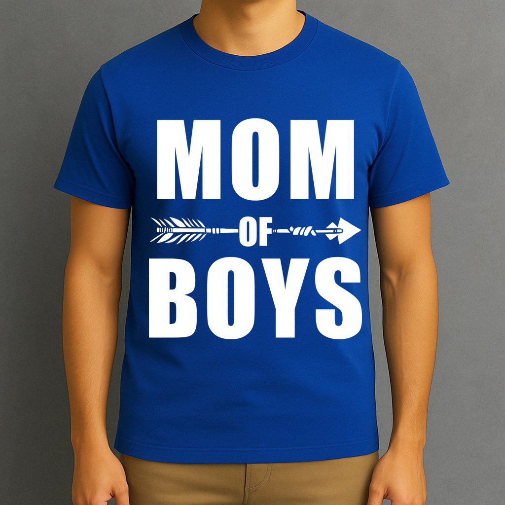 Mom of Boys Cute Mother's Day T-Shirt