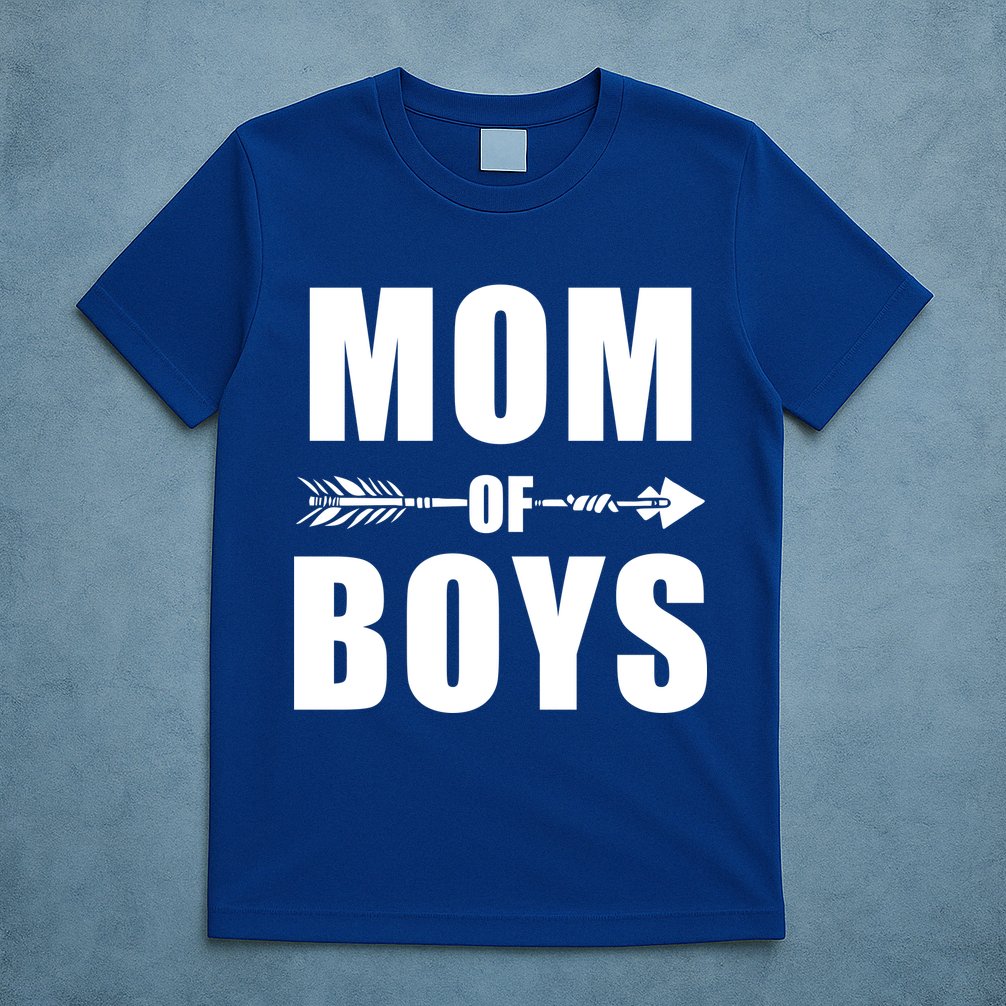 Mom of Boys Cute Mother's Day T-Shirt