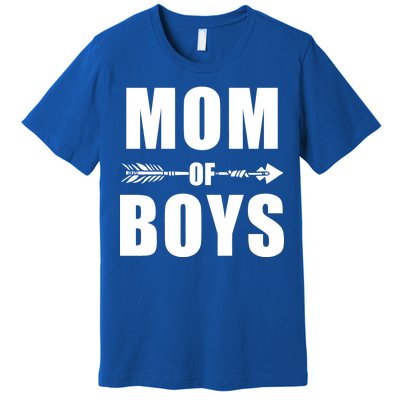 Mom of Boys Cute Mother's Day Premium T-Shirt