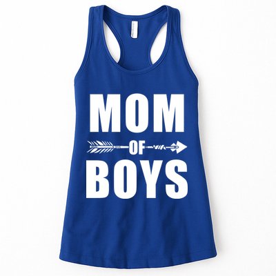 Mom of Boys Cute Mother's Day Womens Tank Top