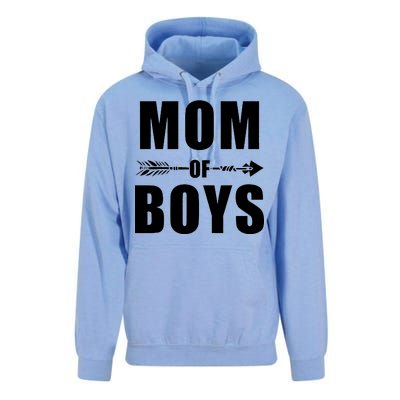 Mom of Boys Cute Mother's Day Unisex Surf Hoodie