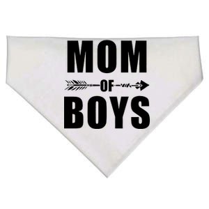 Mom of Boys Cute Mother's Day USA-Made Doggie Bandana