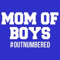 Mom of Boys Hashtag Out Numbered Sweatshirt