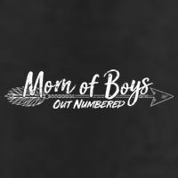 Mom Of Boys Outnumbered  Adult Drive Performance Visor