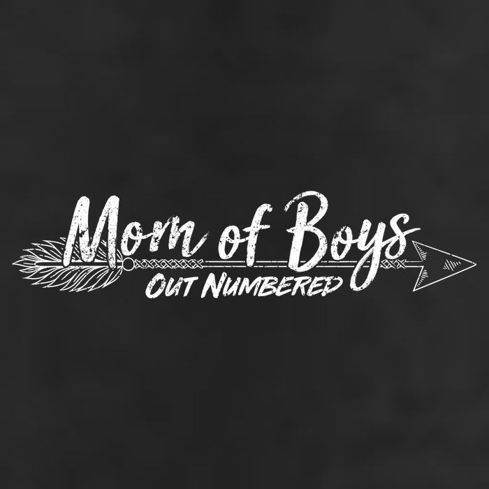 Mom Of Boys Outnumbered  Adult Drive Performance Visor