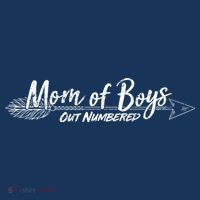 Mom Of Boys Outnumbered  Beanie