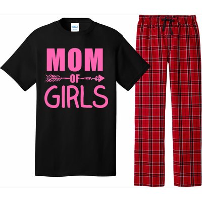 Mom of Girls Cute Mother's Day Pajama Set