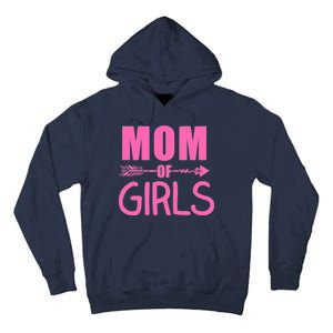 Mom of Girls Cute Mother's Day Tall Hoodie