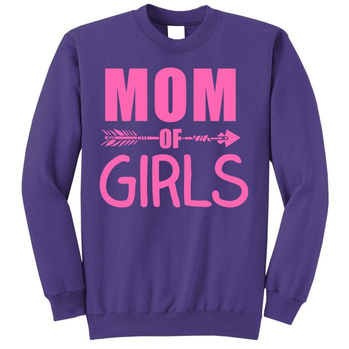 Mom of Girls Cute Mother's Day Sweatshirt