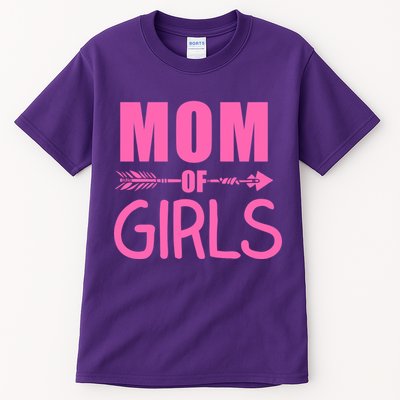 Mom of Girls Cute Mother's Day Tall T-Shirt