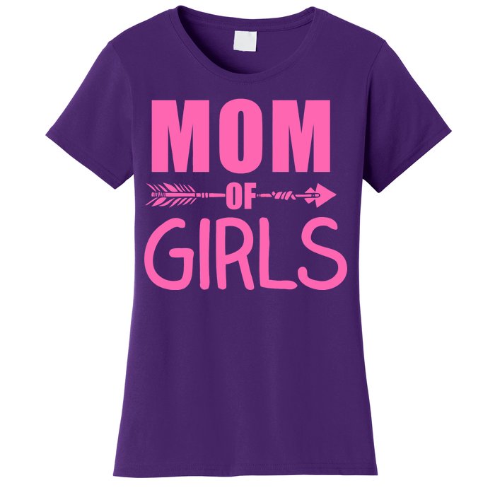 Mom of Girls Cute Mother's Day Women's T-Shirt