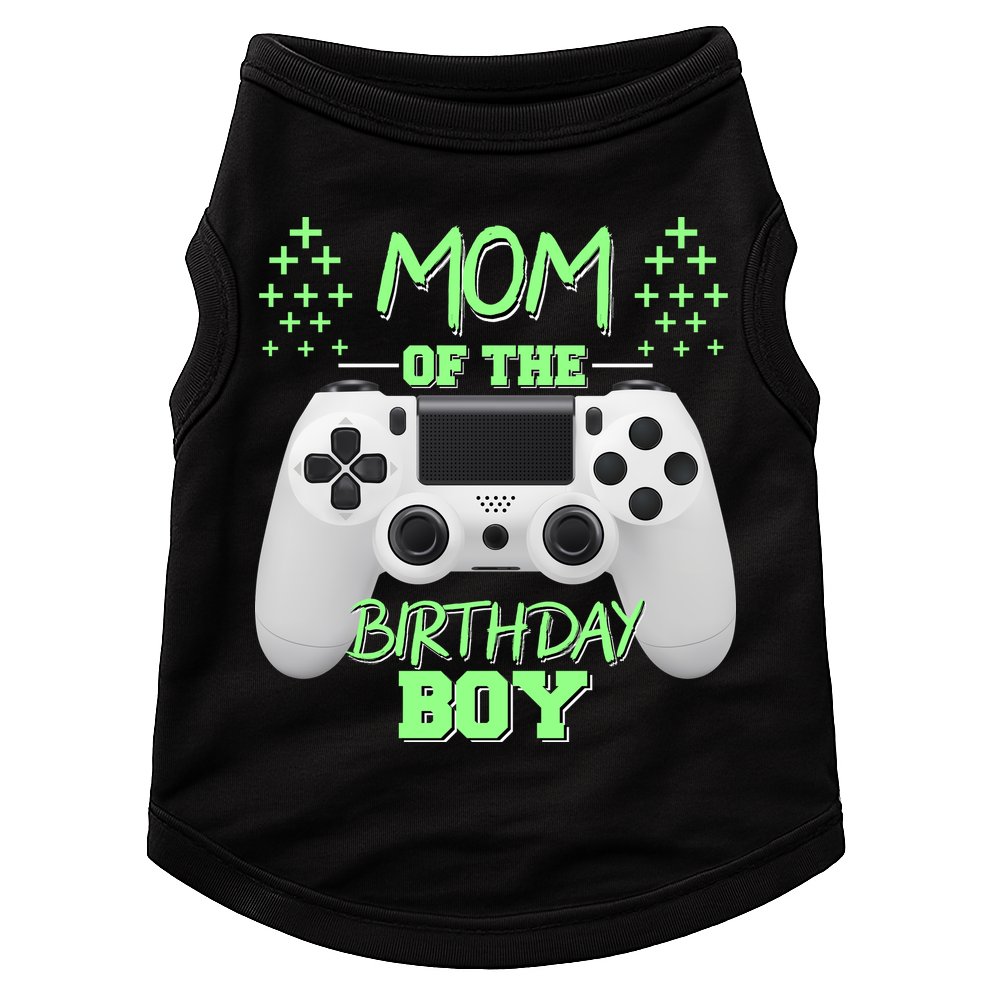 Mom Of The Birthday Boy Doggie Tank