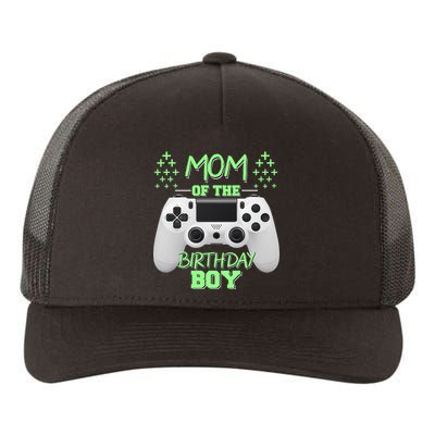 Mom Of The Birthday Boy Yupoong Adult 5-Panel Trucker Hat