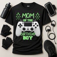 Mom Of The Birthday Boy Cooling Performance Crew T-Shirt