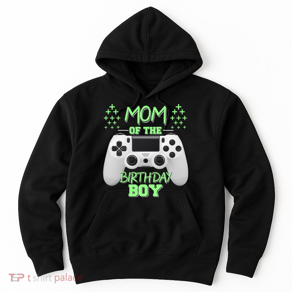 Mom Of The Birthday Boy Hoodie