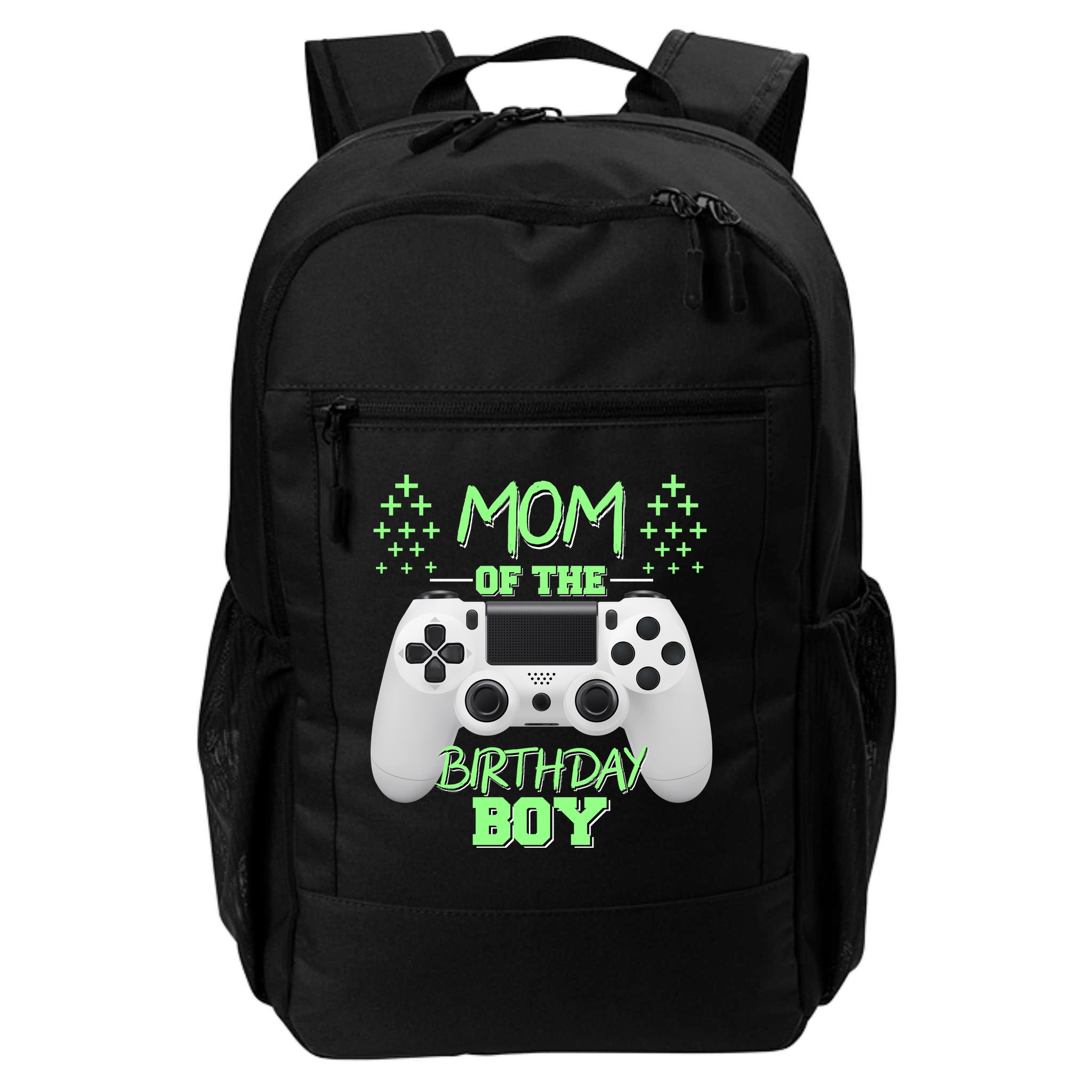Mom Of The Birthday Boy Backpack