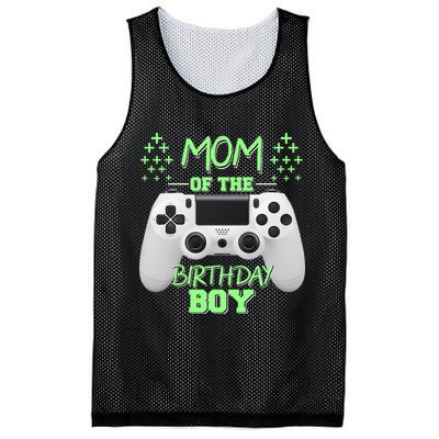 Mom Of The Birthday Boy Mesh Reversible Basketball Jersey Tank