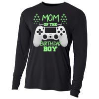 Mom Of The Birthday Boy Cooling Performance Long Sleeve Crew