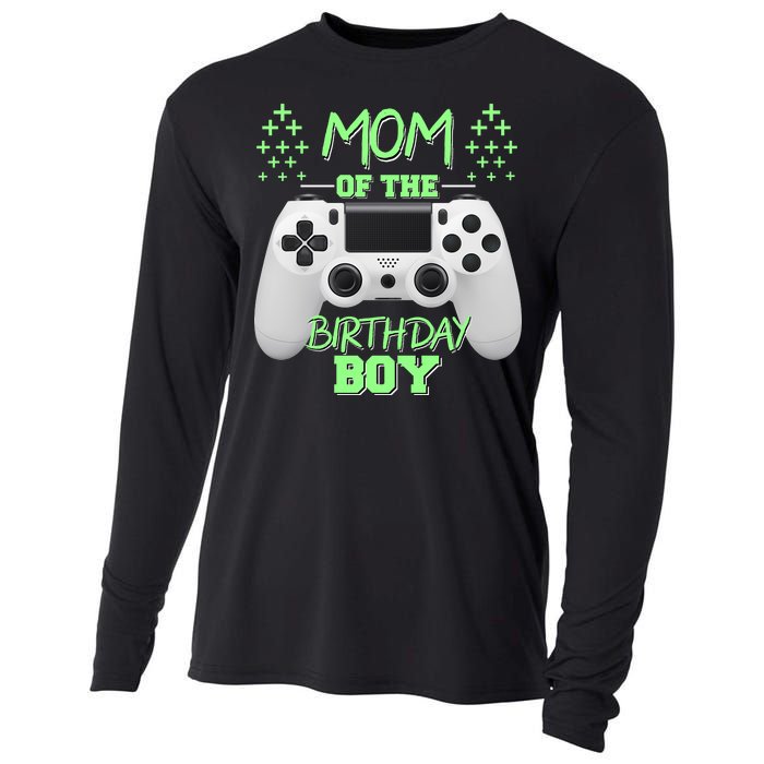 Mom Of The Birthday Boy Cooling Performance Long Sleeve Crew