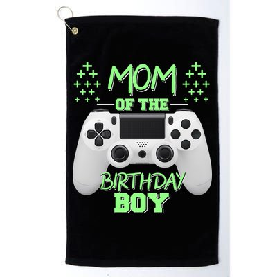 Mom Of The Birthday Boy Golf Towel