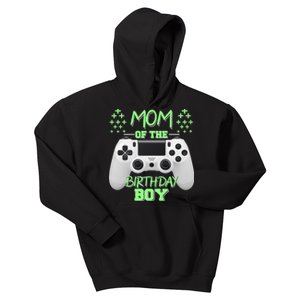 Mom Of The Birthday Boy Kids Hoodie