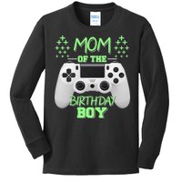 Mom Of The Birthday Boy Kids Long Sleeve Shirt