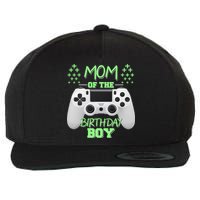 Mom Of The Birthday Boy Wool Snapback Cap