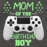 Mom Of The Birthday Boy Vector Backpack