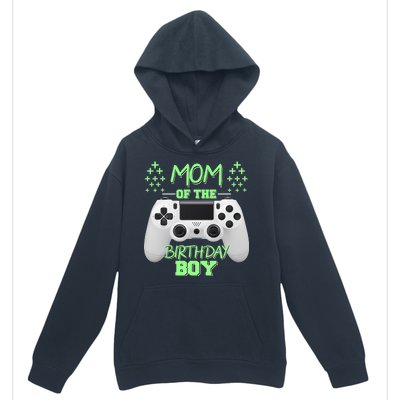 Mom Of The Birthday Boy Urban Pullover Hoodie