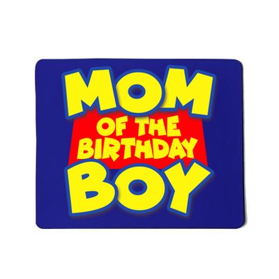 Mom of the Birthday Boy Spoof Toy Logo Mousepad