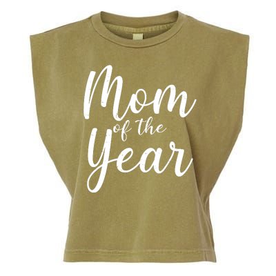 Mom of the Year Happy Mother's Day Garment-Dyed Women's Muscle Tee