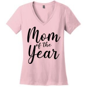 Mom of the Year Happy Mother's Day Women's V-Neck T-Shirt