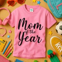 Mom of the Year Happy Mother's Day Kids T-Shirt