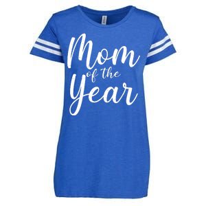 Mom of the Year Happy Mother's Day Enza Ladies Jersey Football T-Shirt