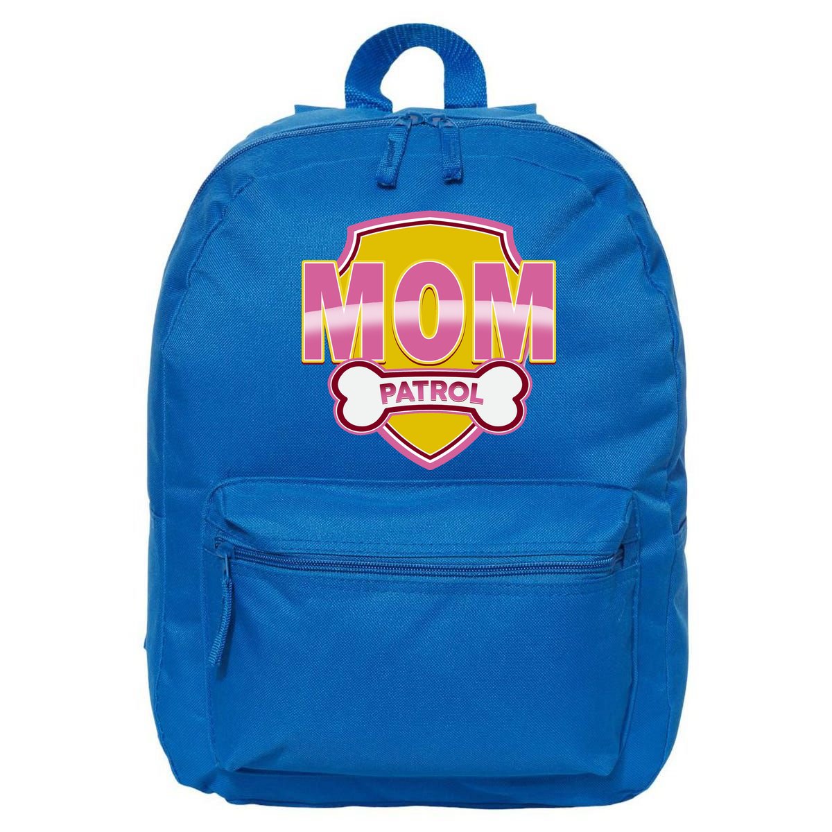 Mom Patrol Dog Mom 16 in Basic Backpack