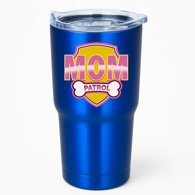 Mom Patrol Dog Mom Tumbler