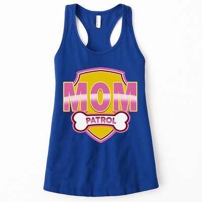 Mom Patrol Dog Mom Womens Tank Top